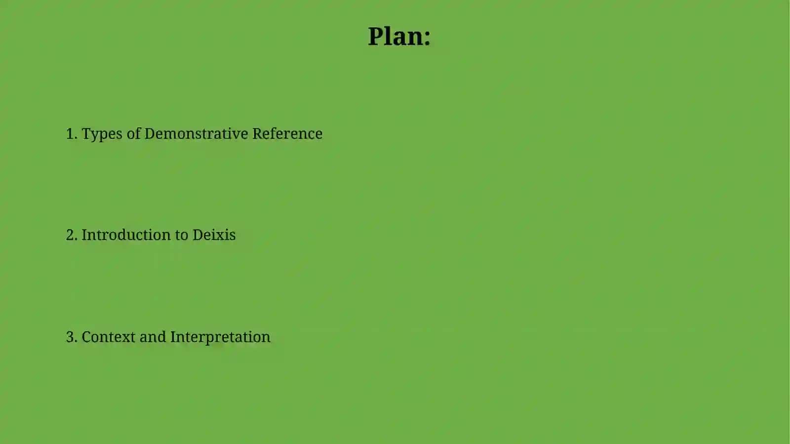 Types of Demonstrative Reference 2