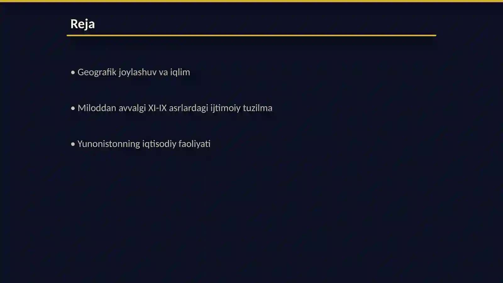 Miloddan avvalgi XI-IX asrlarda Yunoniston 2