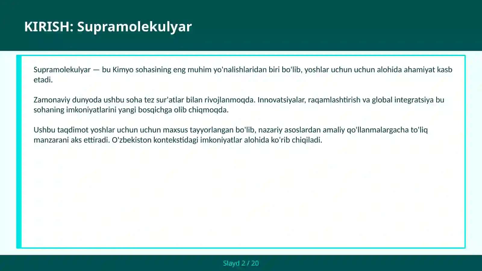 Supramolekulyar 2