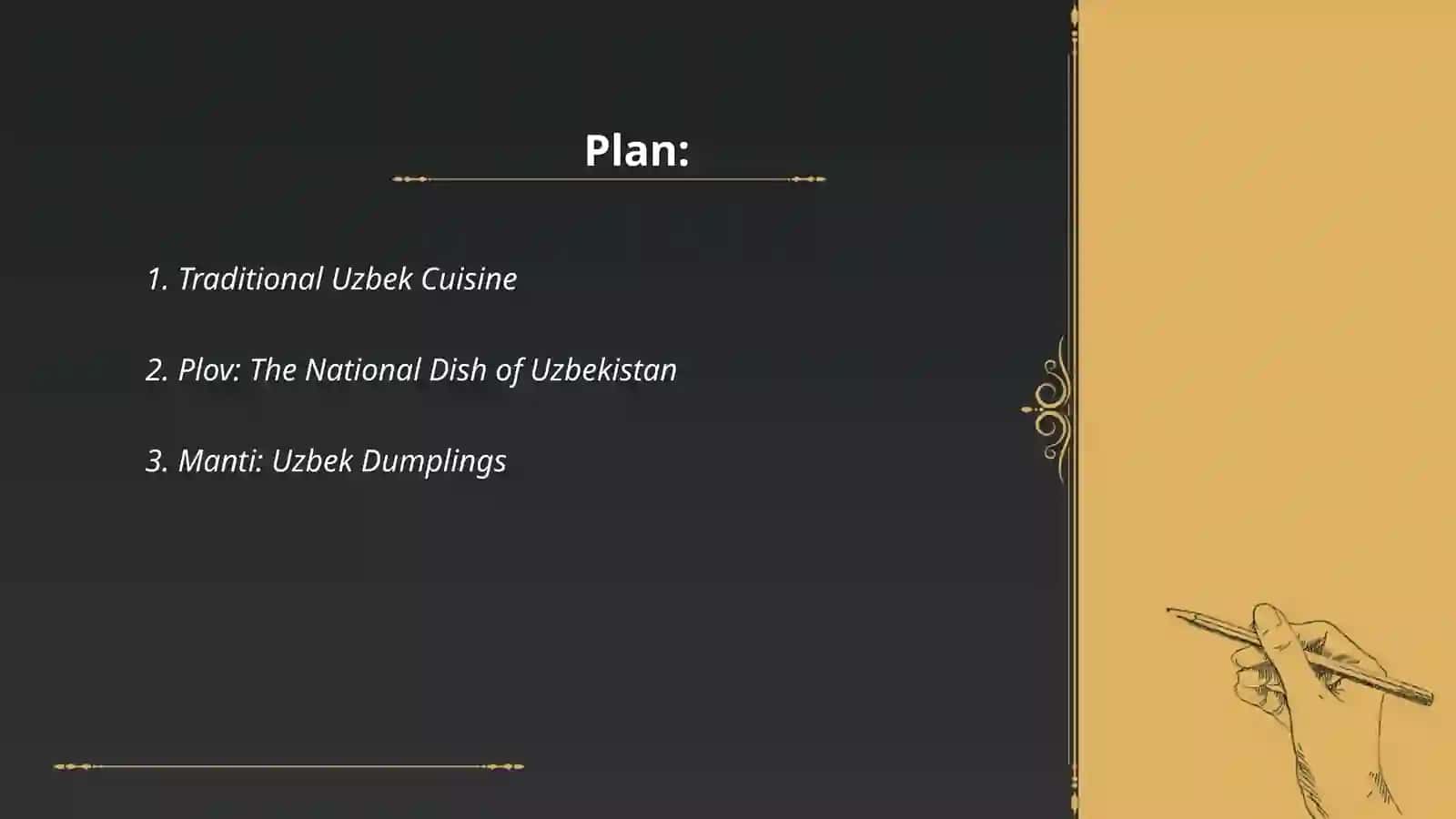 Traditional Uzbek Cuisine 2
