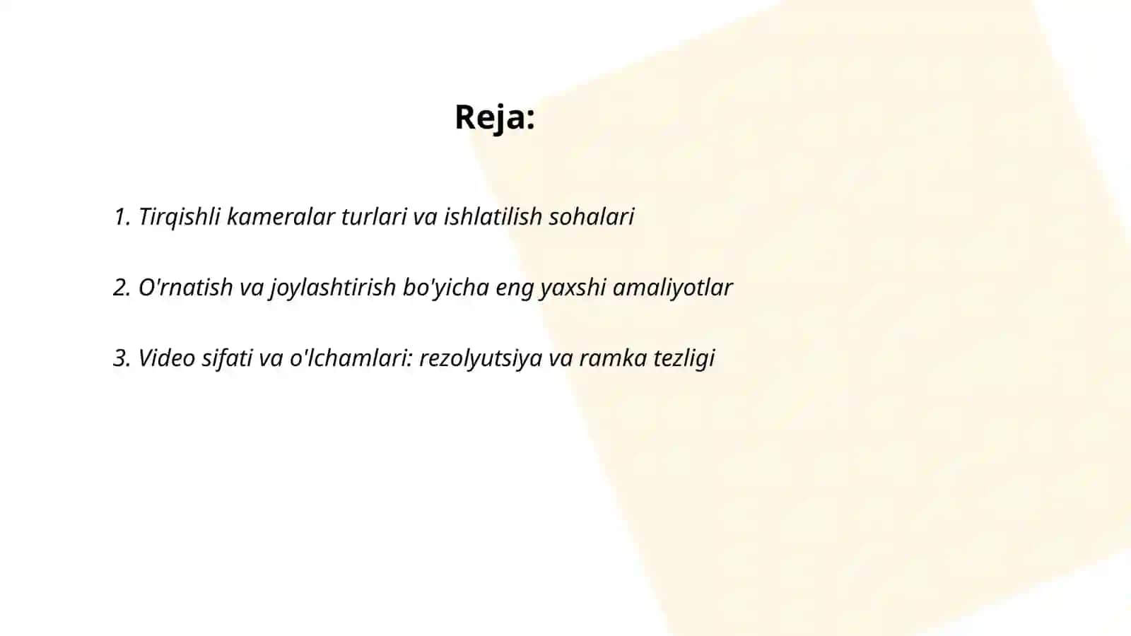 Tirqishli kameralar 2