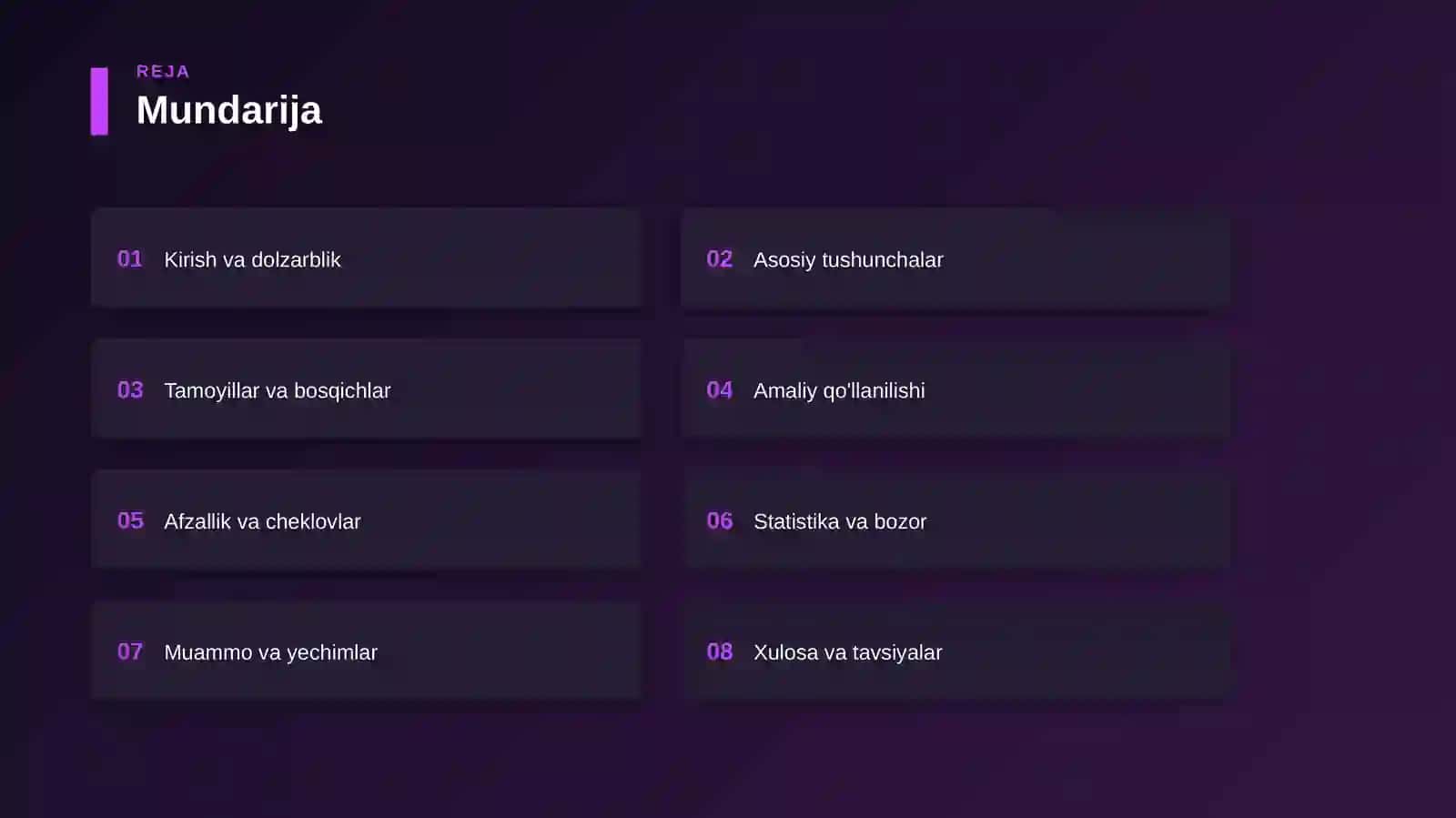 Chorvachilik — muhim tamoyillar 2