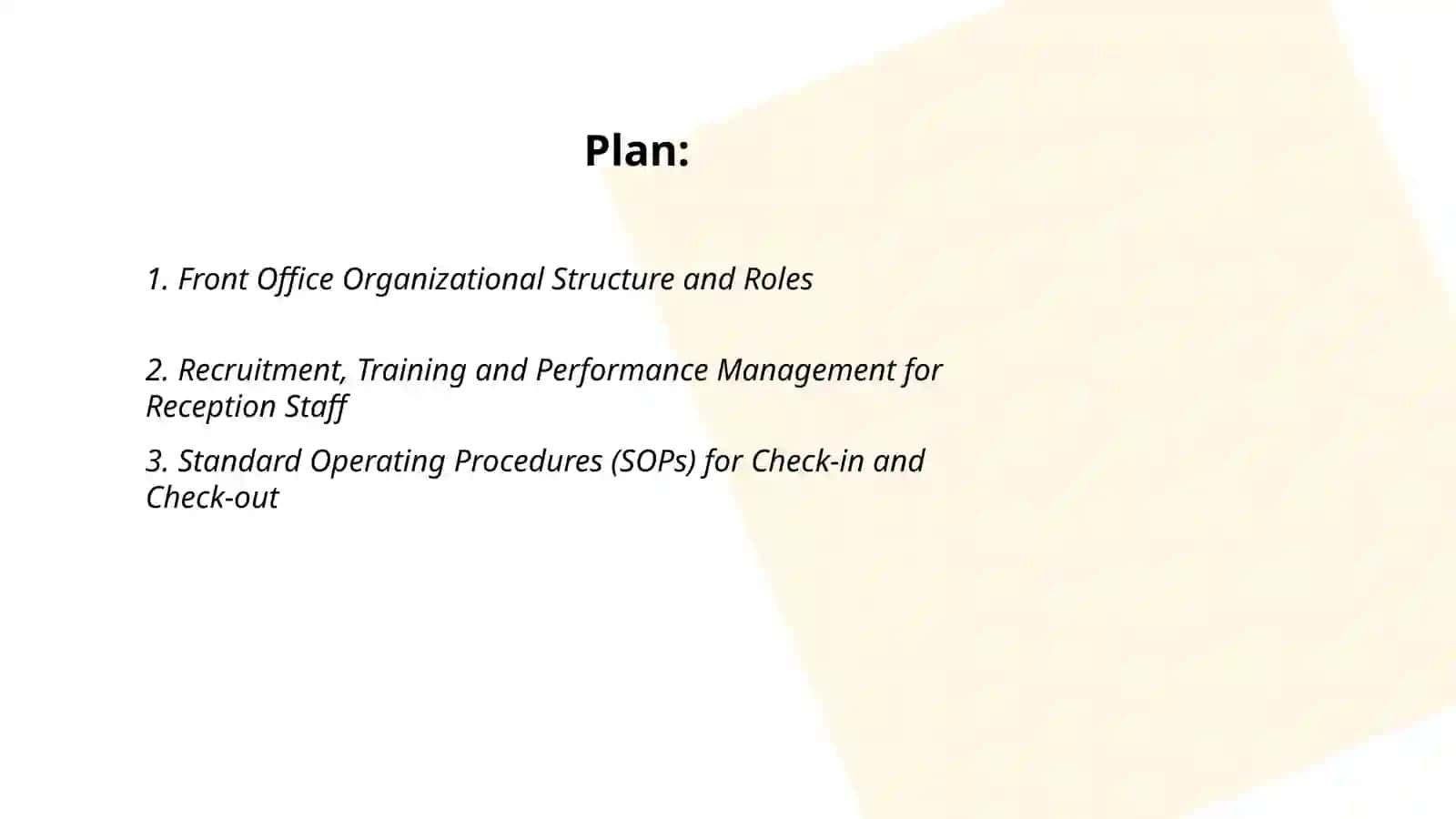 Front Office Management 2