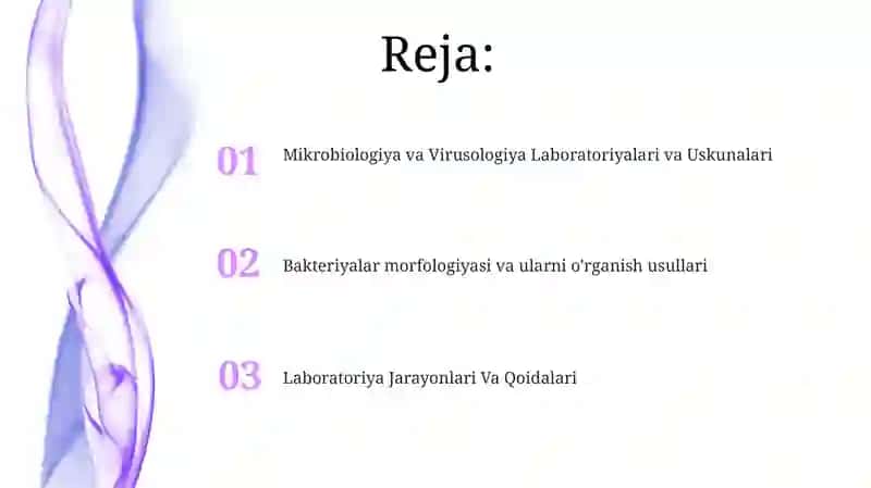 Mikrobiologiya va Virusologiya Laboratoriyalari va Uskunalari 2