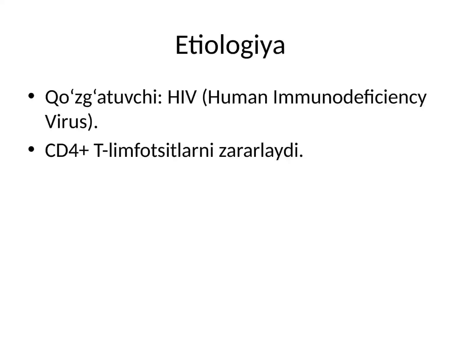 OITS (AIDS) 2