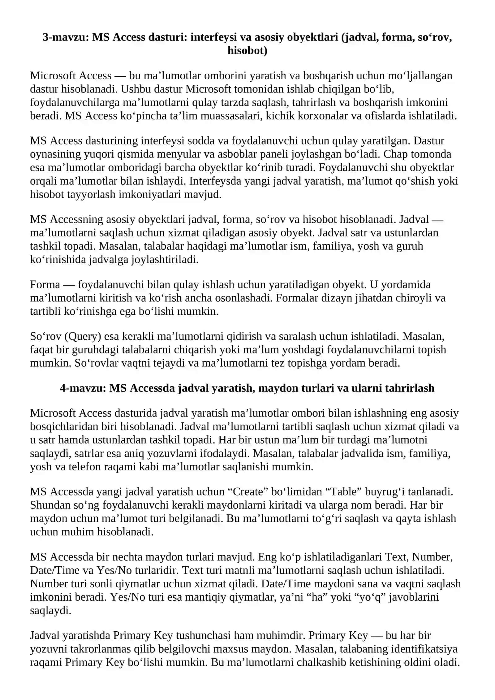 Texnika xavfsizligi qoidalari va IT sohasida mehnat muhofazasi 2