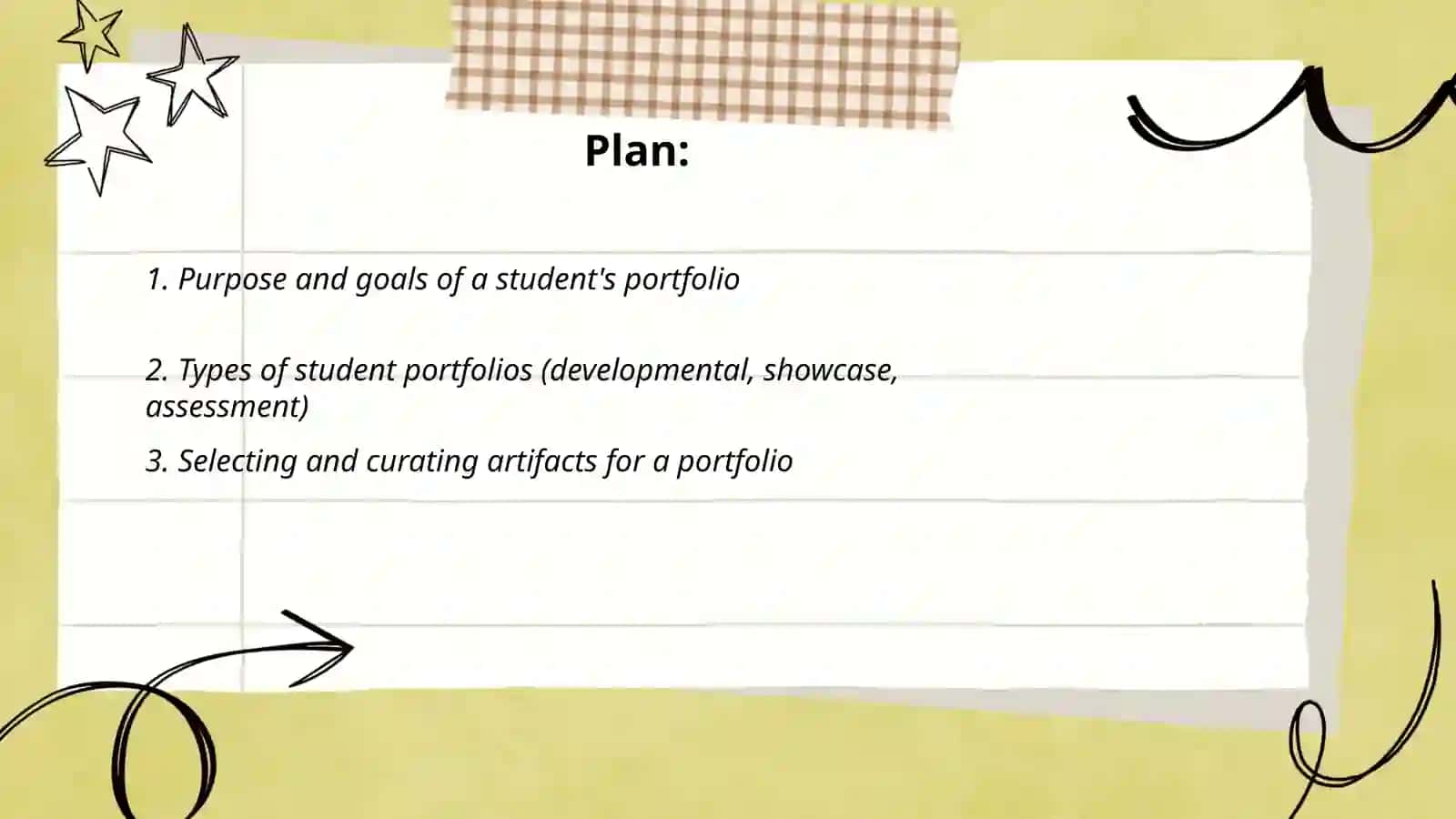 Student's portfolio 2