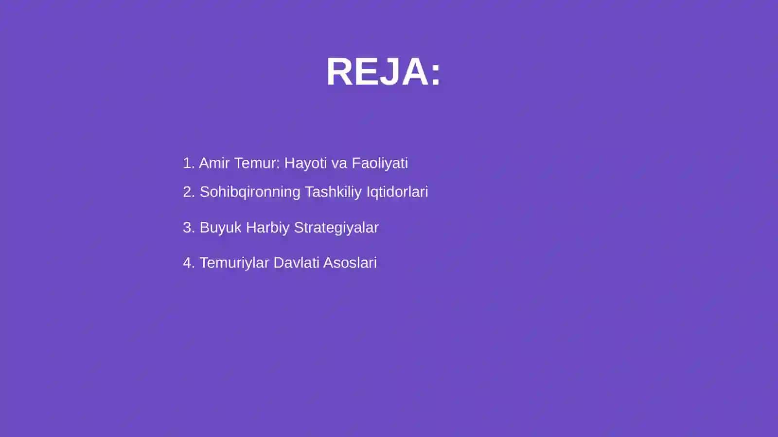 Amir Temur: Hayoti va Faoliyati 2