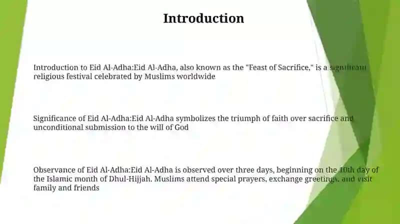 Eid Al-Adha 2