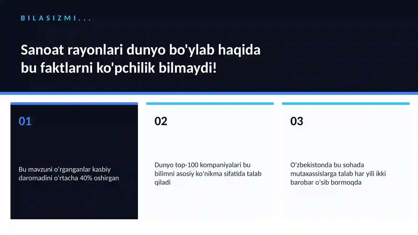 Sanoat rayonlari dunyo bo'ylab 2