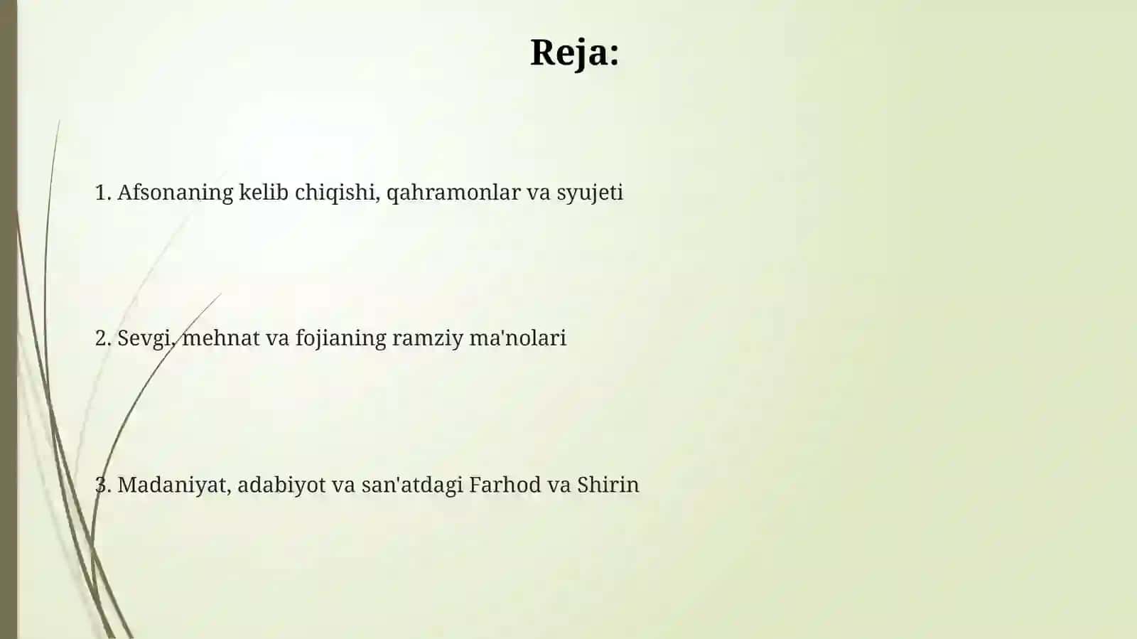 Farhod va Shirin dostoni 2