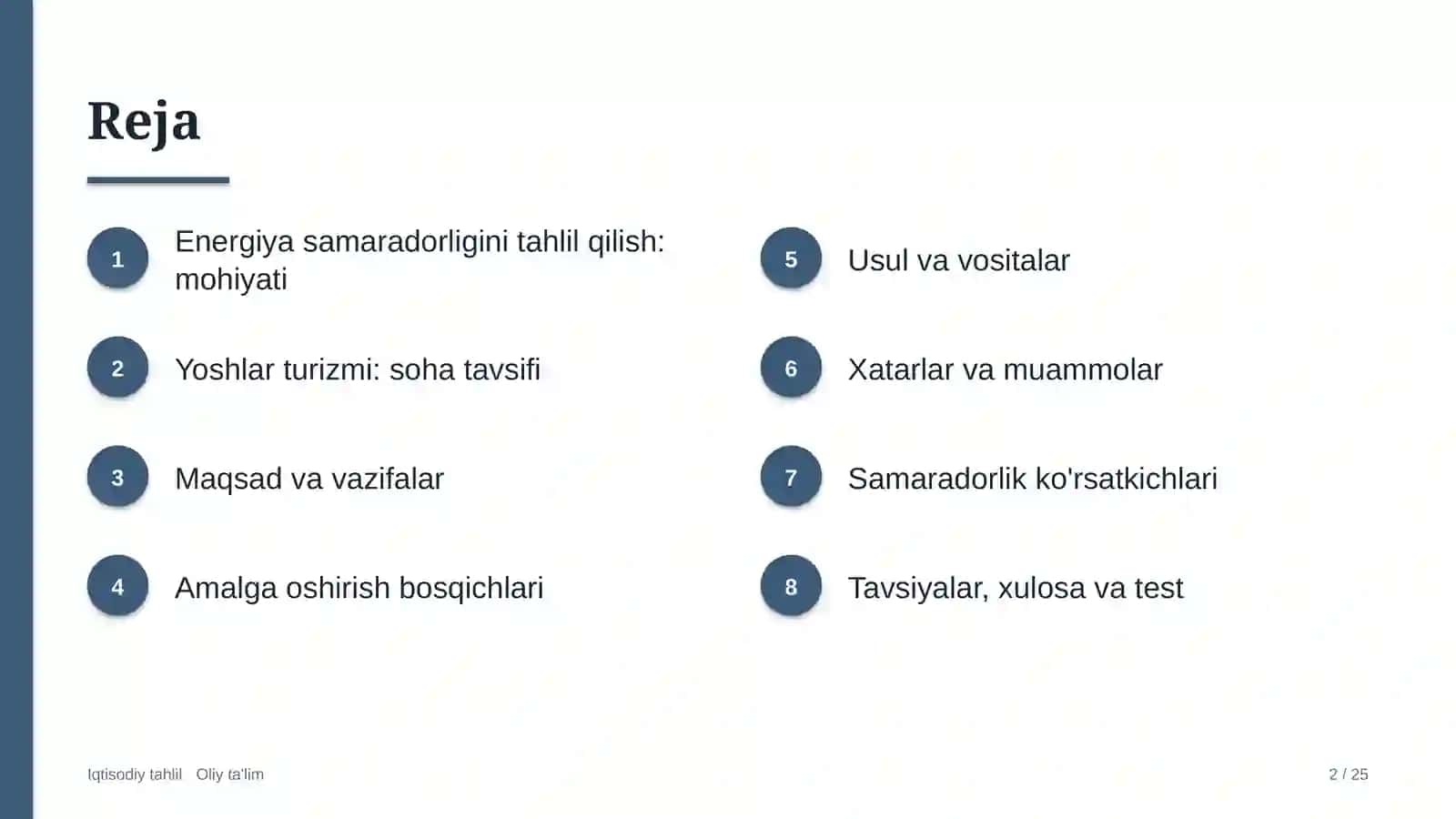 Yoshlar turizmida energiya samaradorligini tahlil qilish 2