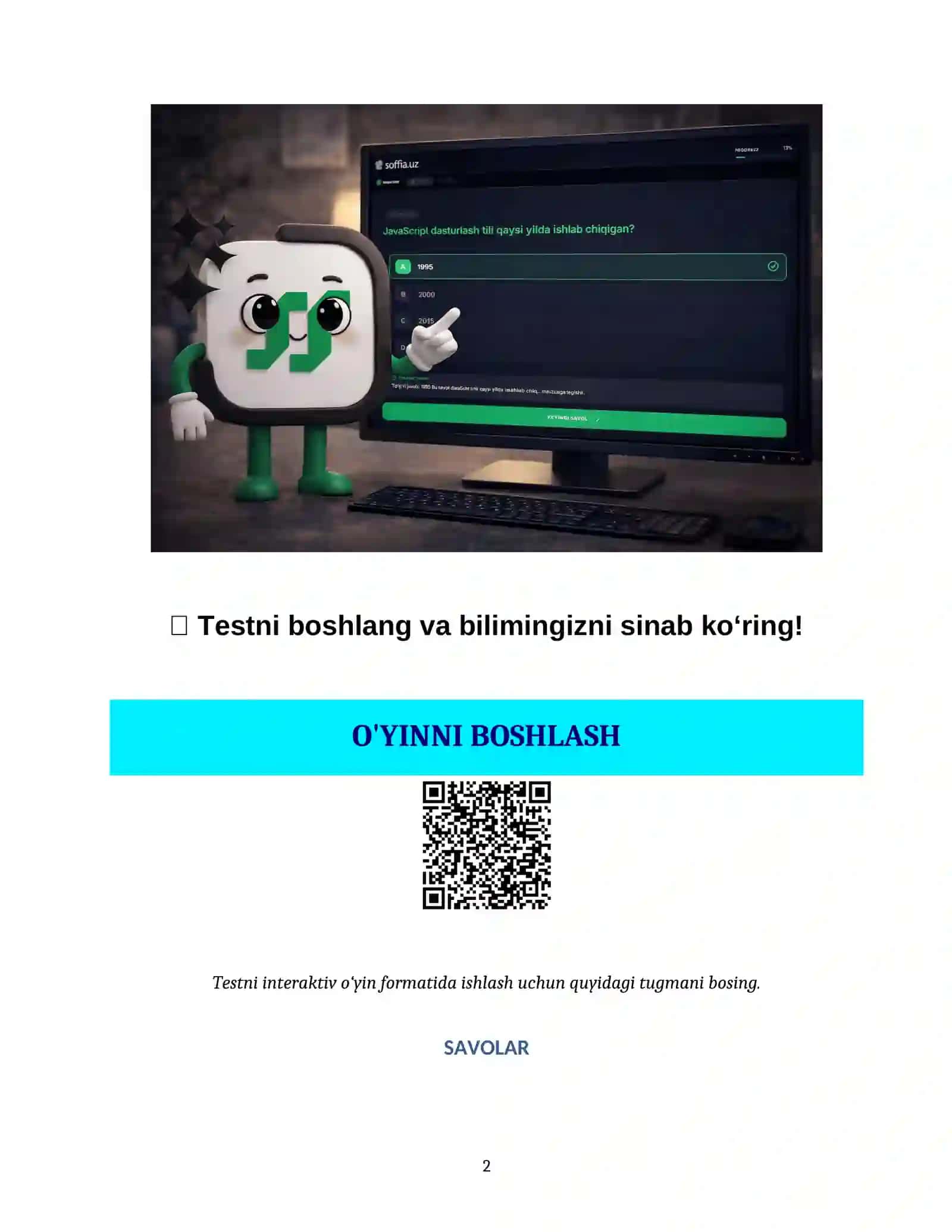 ZAMONAVIY FRONTEND ARXITEKTURASI: REACT VA NEXT.JS DAN PROFESSIONAL TESTLAR 2