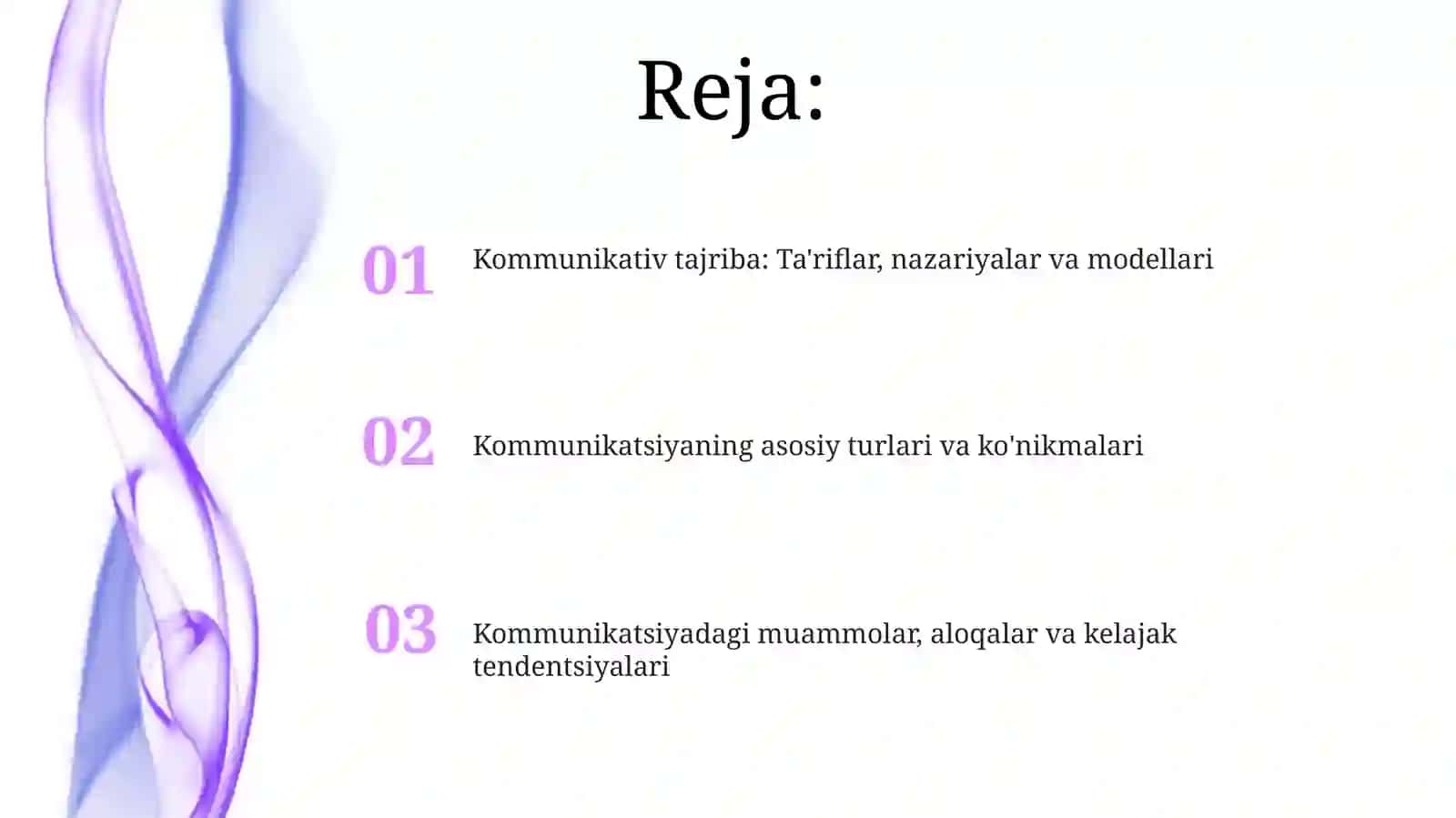 Kommunikativ tajriba 2