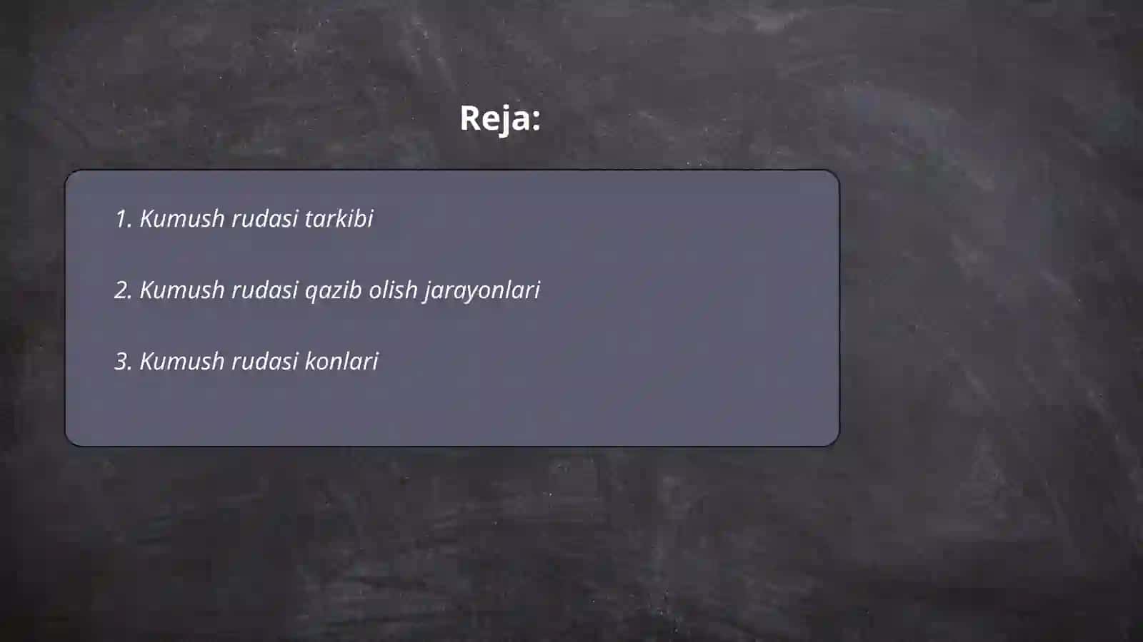 Kumush rudasi 2