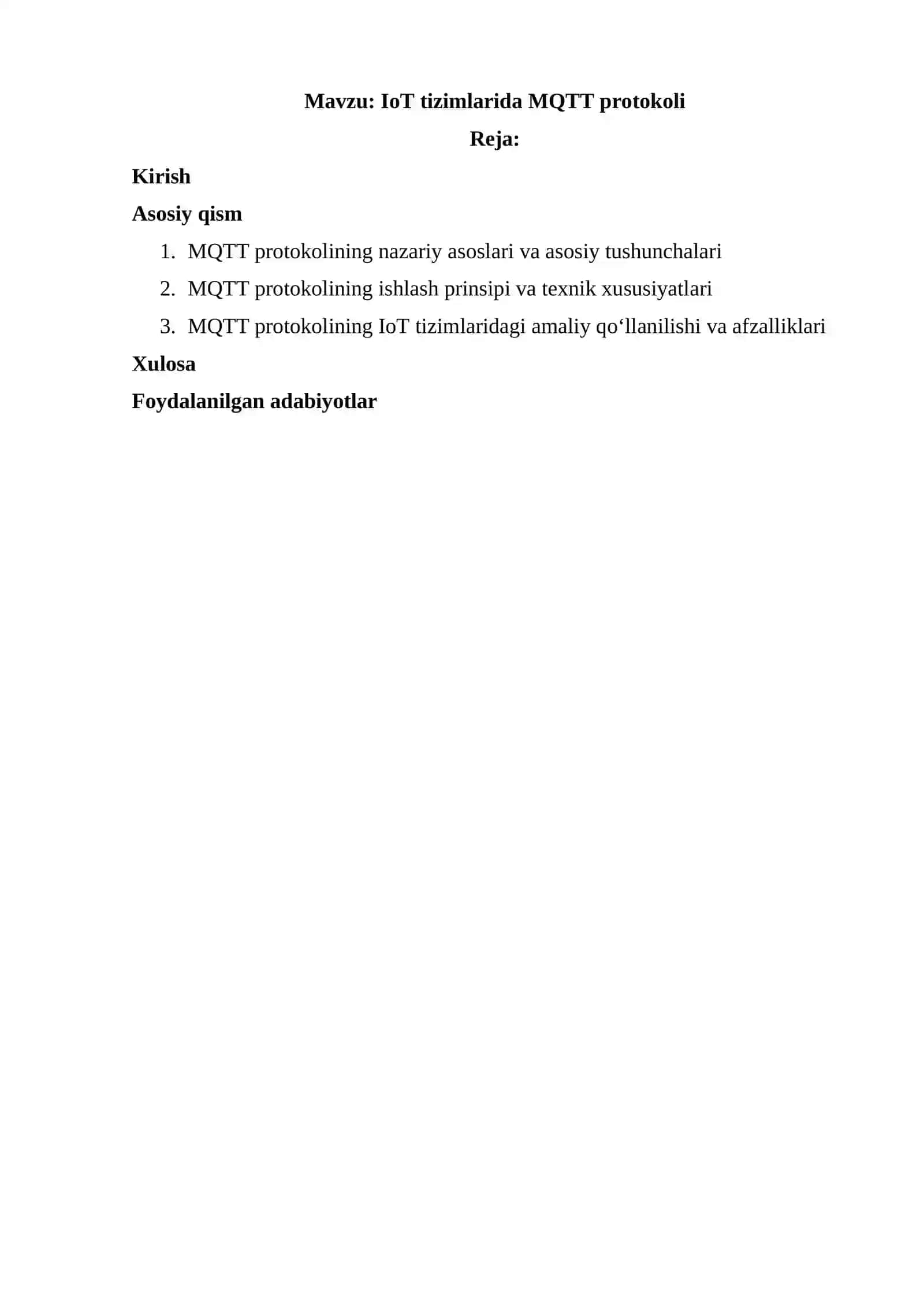 IoT tizimlarida MQTT protokoli 2