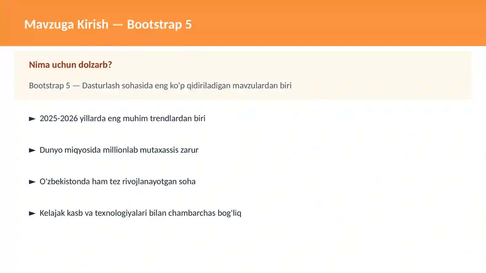 Bootstrap 5 2