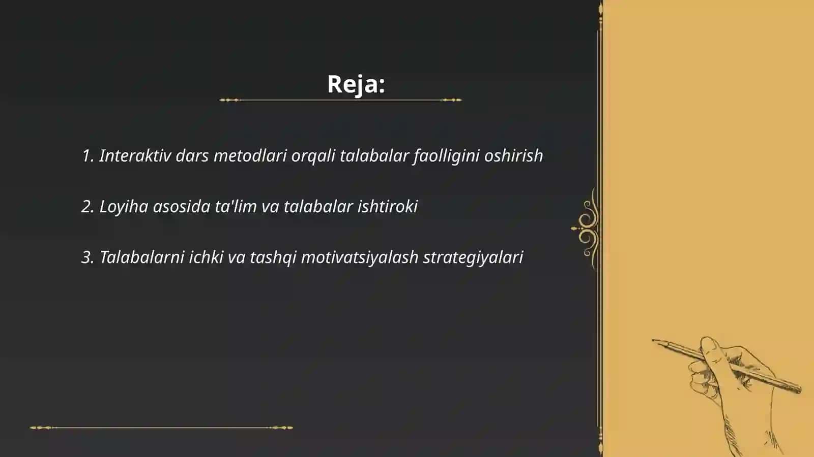 Interaktiv dars metodlari 2