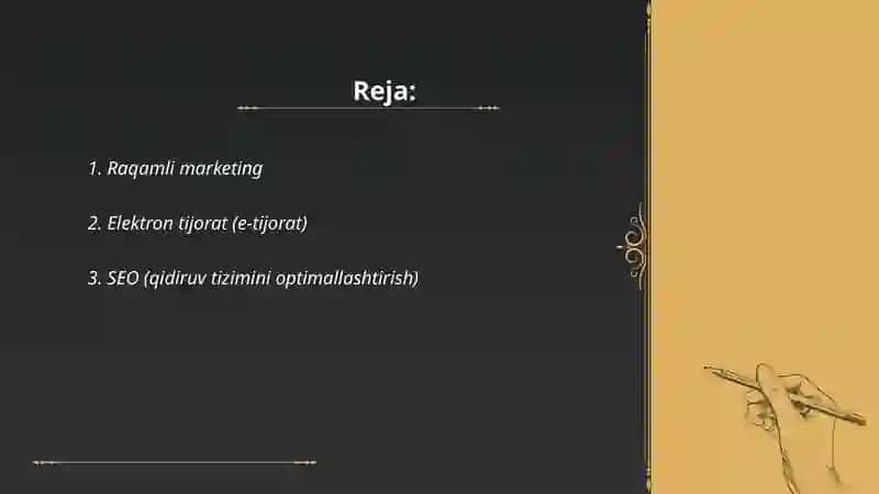 Raqamli marketing 2