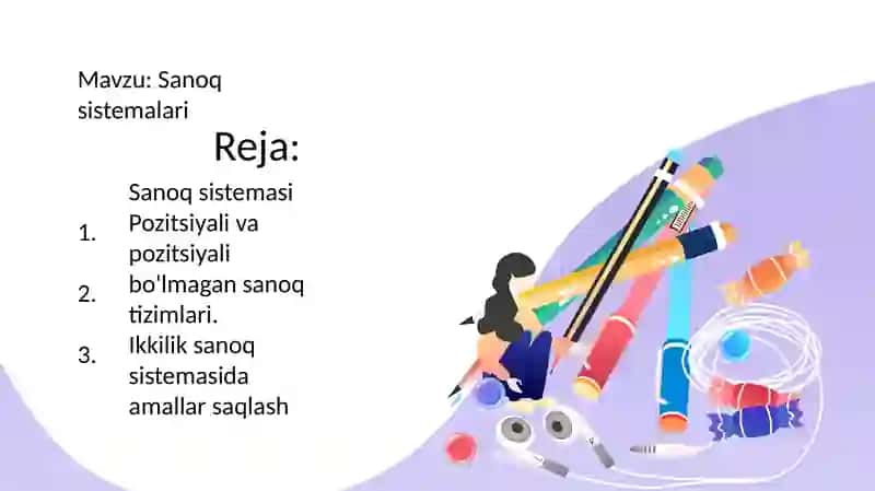 Sanoq sistemalari 2