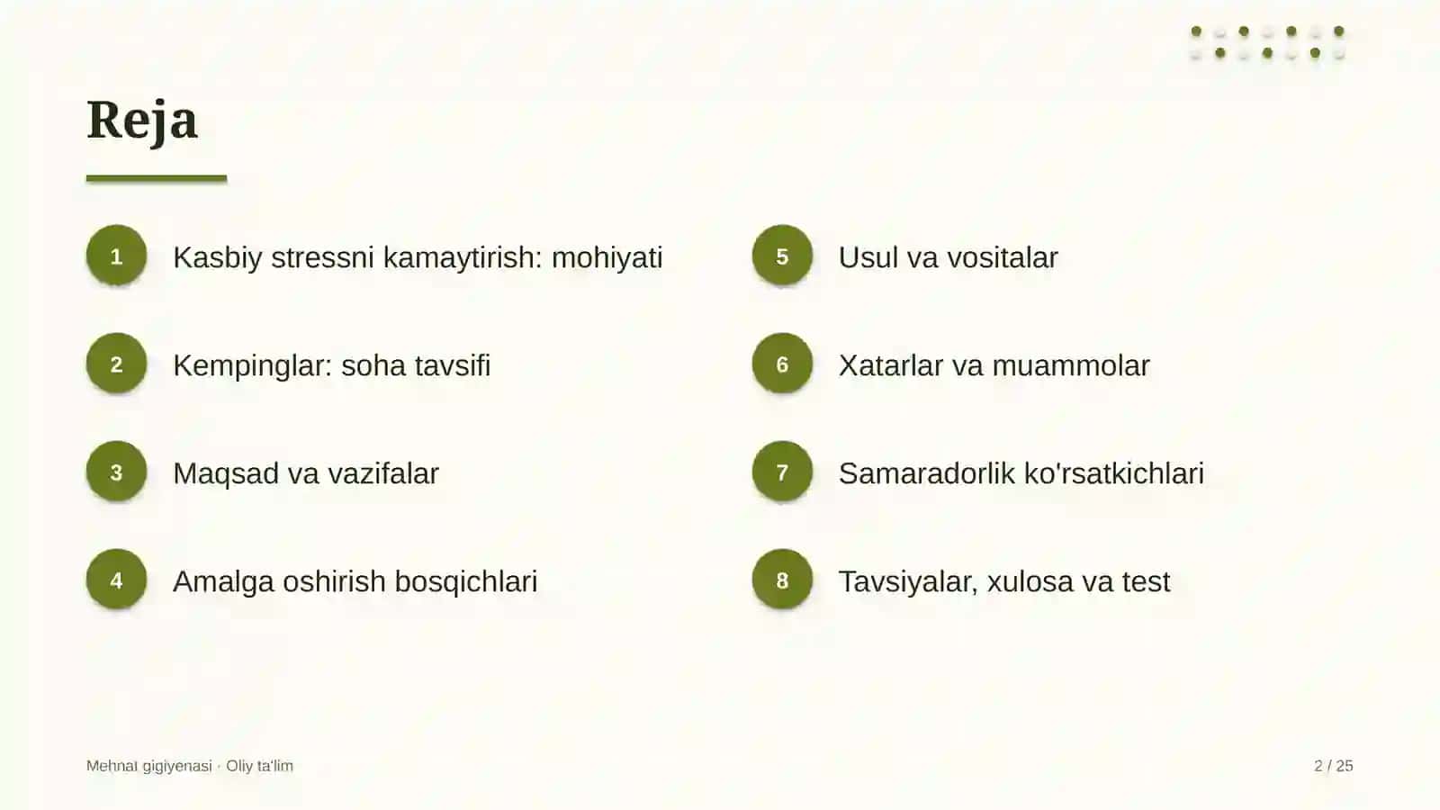 Kempinglarda kasbiy stressni kamaytirish 2