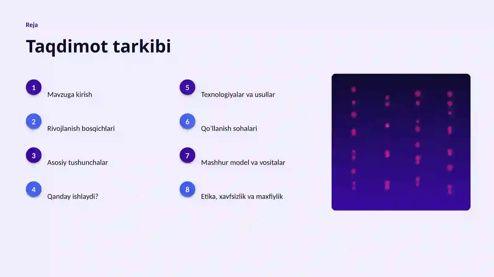SUNʼIY INTELLEKT • PROFESSIONAL TAQDIMOT 2