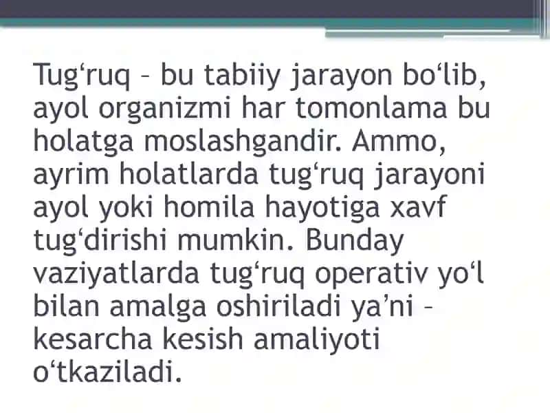 Kesarcha kesish 2