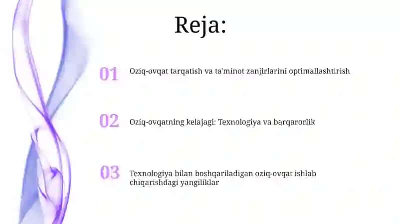 Oziq-ovqat resurslari iqtisodiyotida texnologiyaning roli 2