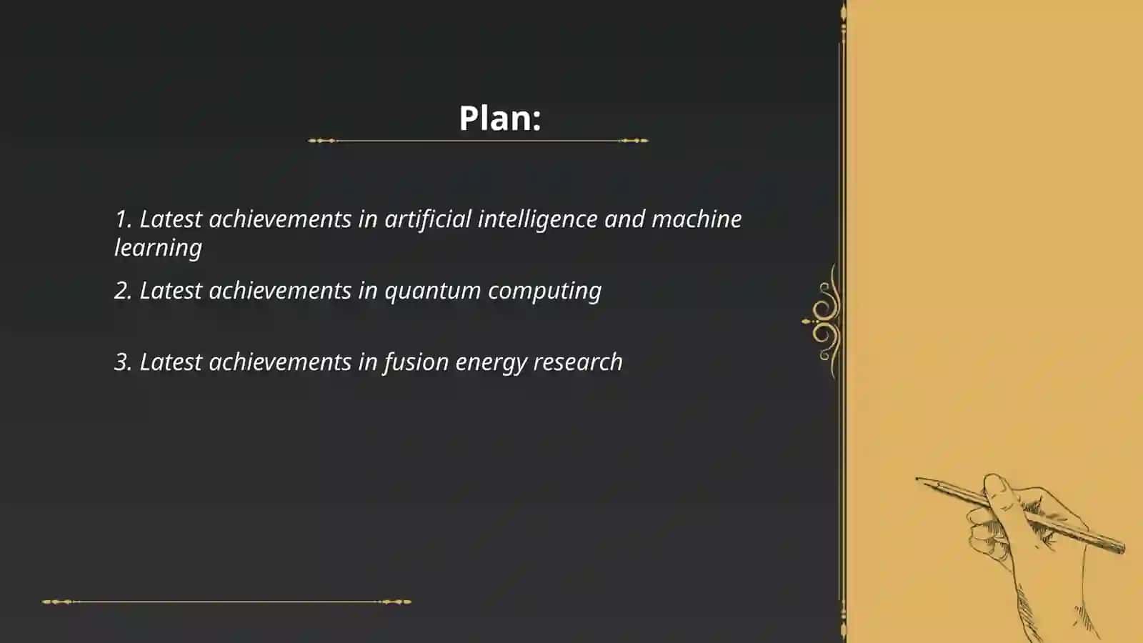 Latest achievements in Artificial Intelligence and Machine Learning 2