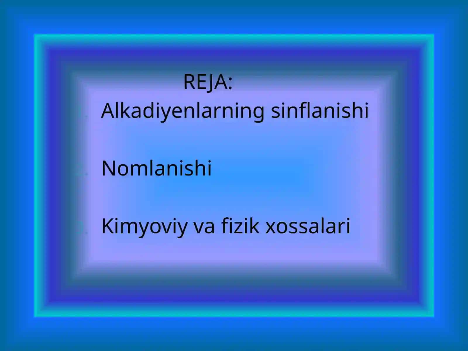 DIYEN UGLEVODORODLAR 2