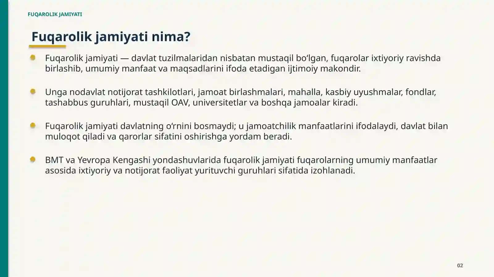 FUQAROLIK JAMIYATI 2