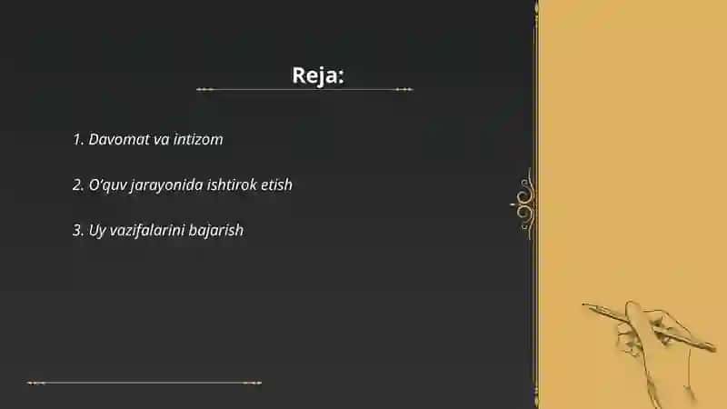 Oʻquvchilarga qoʻyiladigan pedagogik talablar 2