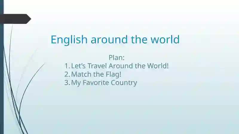 Presentation on English language 2