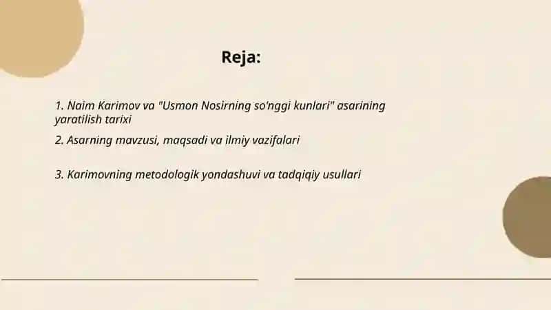 Usmon Nosirning so'nggi kunlari 2