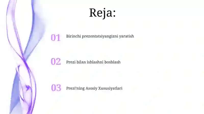 Prezi'ning Asosiy Xususiyatlari 2