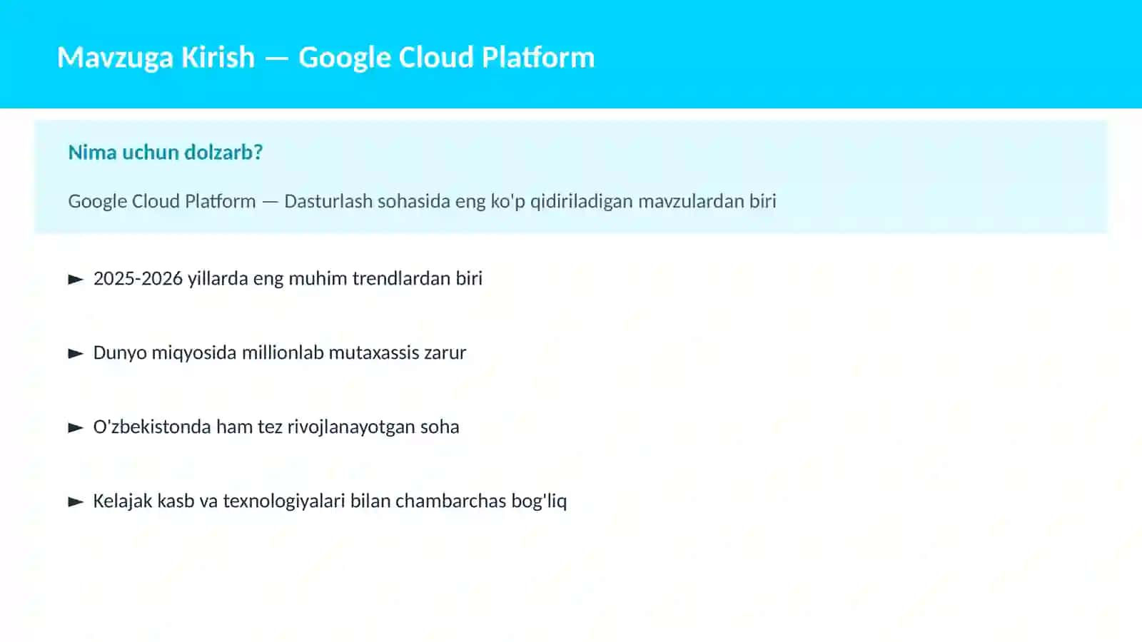 DASTURLASH | CLOUD VA DEVOPS 2