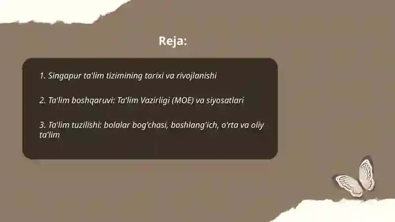 Singapur talim tizimi 2