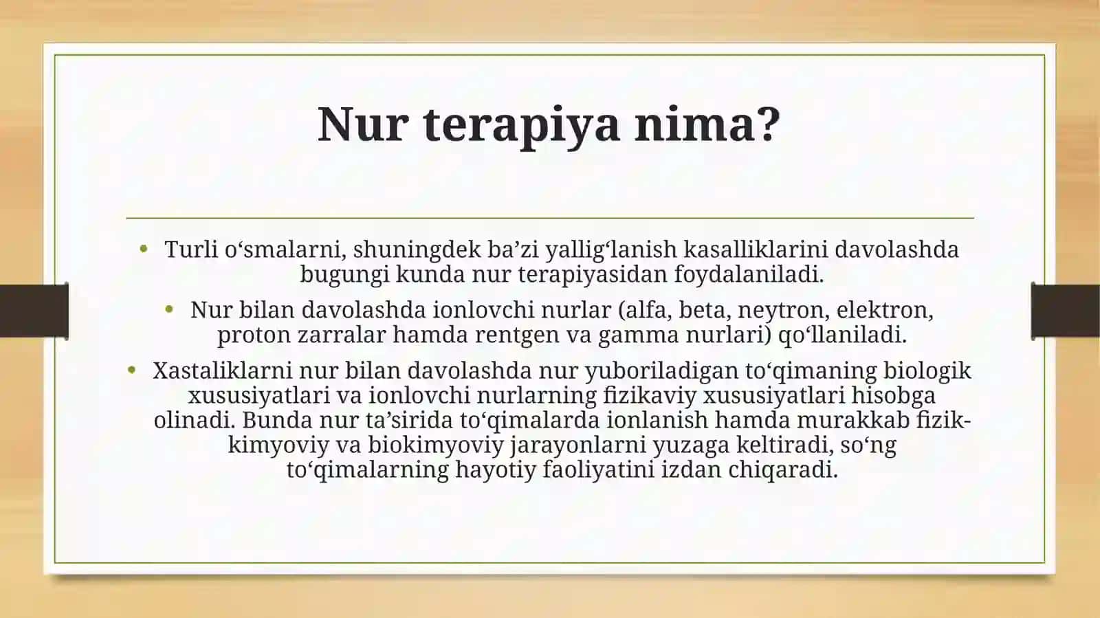 Nur Terapiyasi Usullari 2