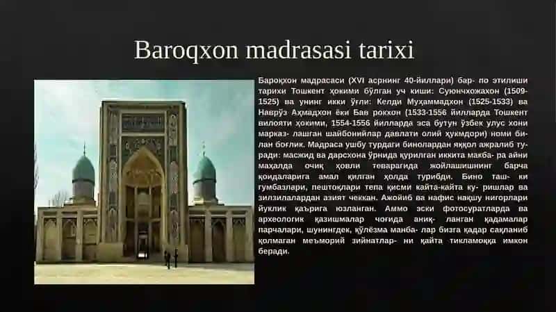 BAROQXON MADRASASI 2