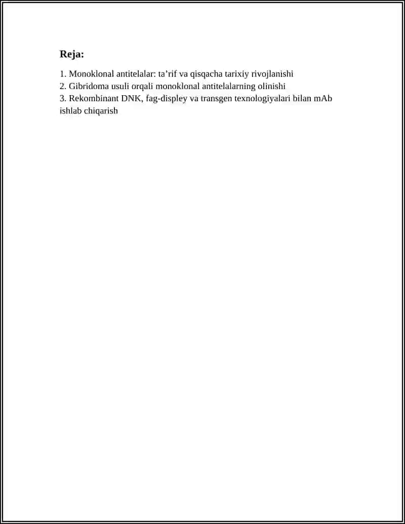 MONOKLONAL ANTITELALAR 2