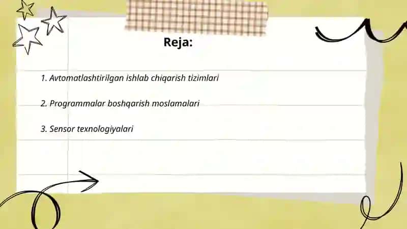 Avtomatlashtirilgan ishlab chiqarishda moslamalar 2