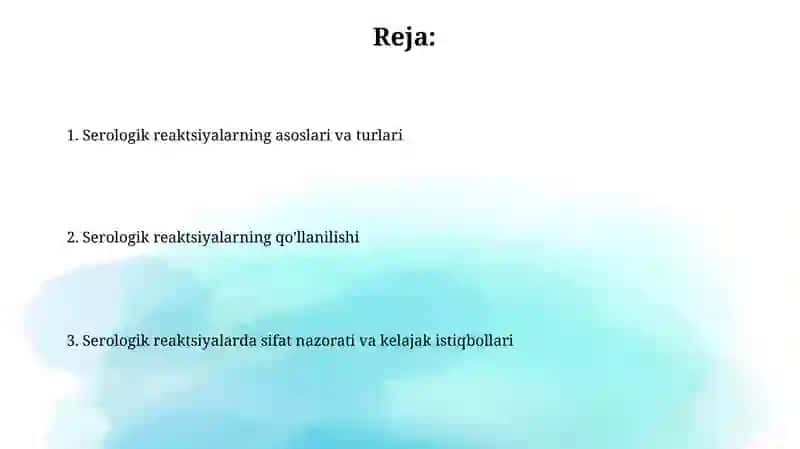 Serologik reaksiyalar 2