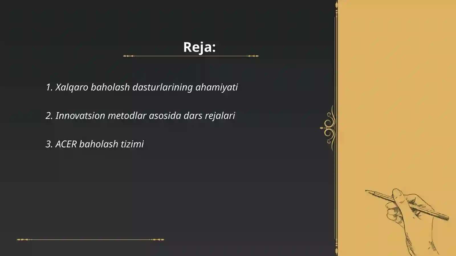 Xalqaro Baholash Dasturlari 2