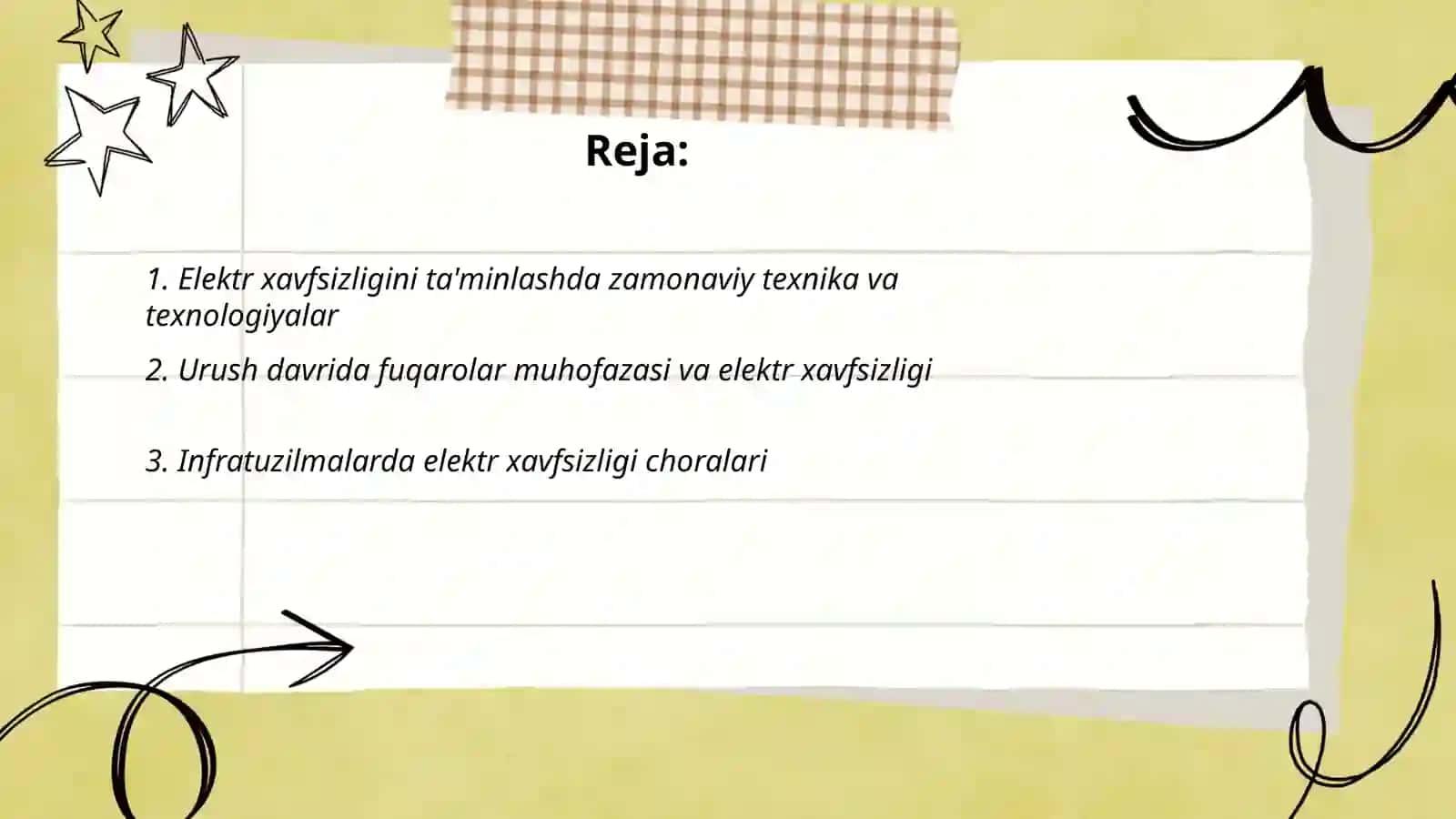 Elektr xavfsizligini ta'minlovchi 2
