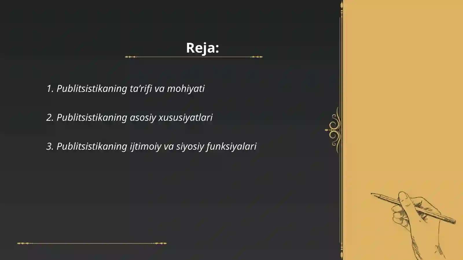 Publitsistik va uning xususiyatlari 2