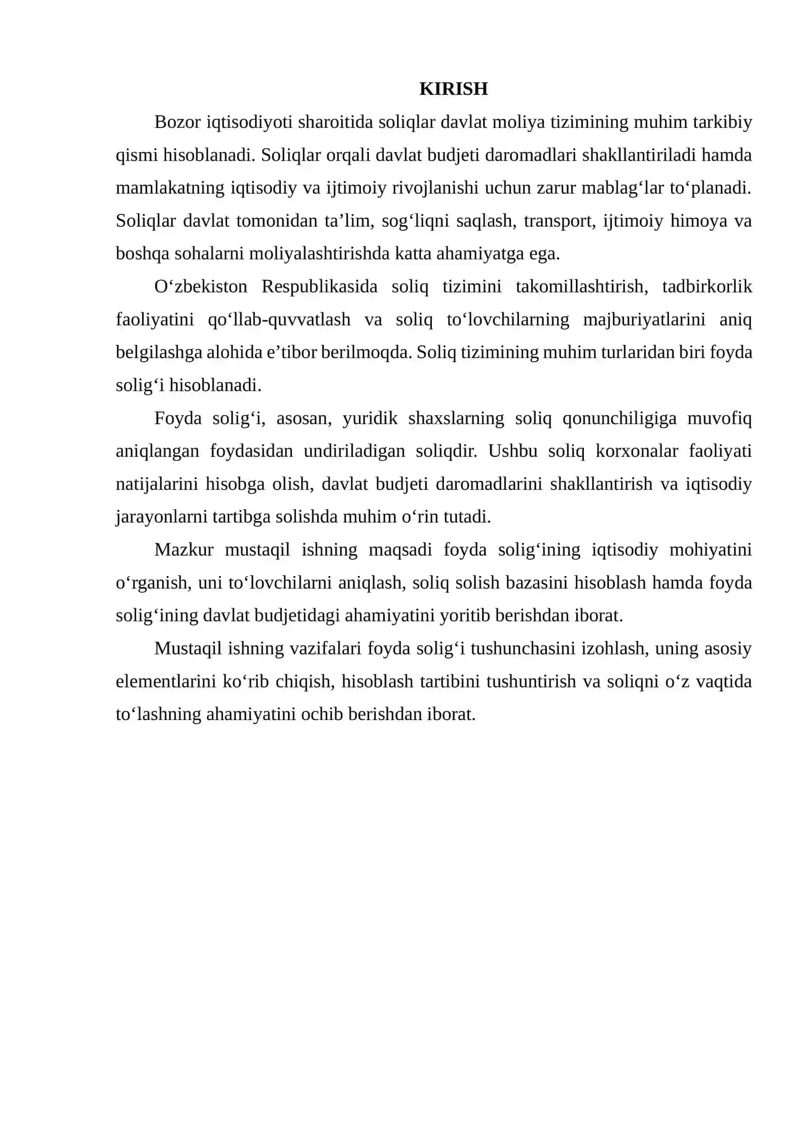 Foyda solig‘i 2