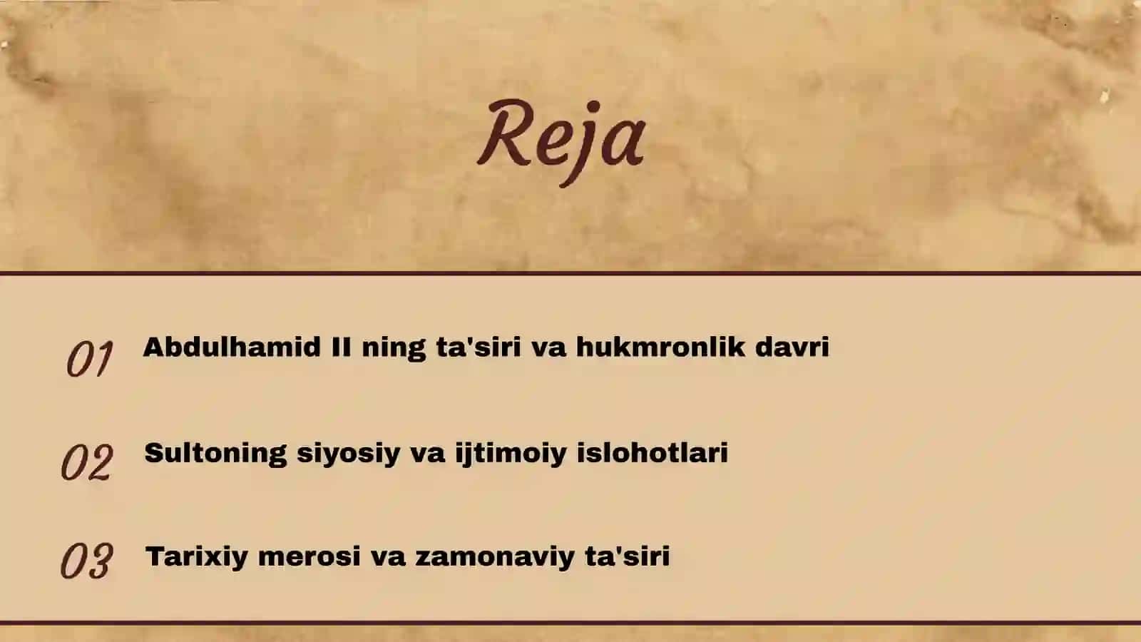 Abdulhamid II ning ta'siri 2