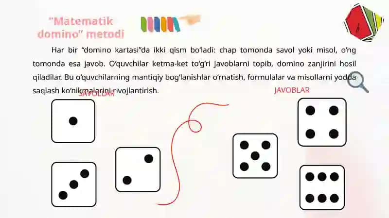 Matematik domino metodi 2