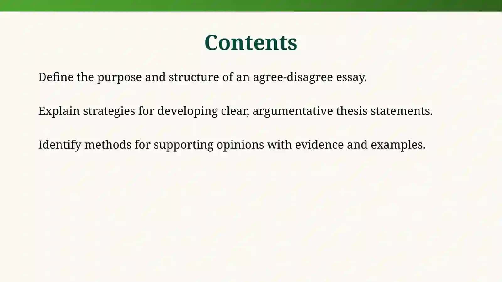 Writing task 2.Agree disagree essay 2