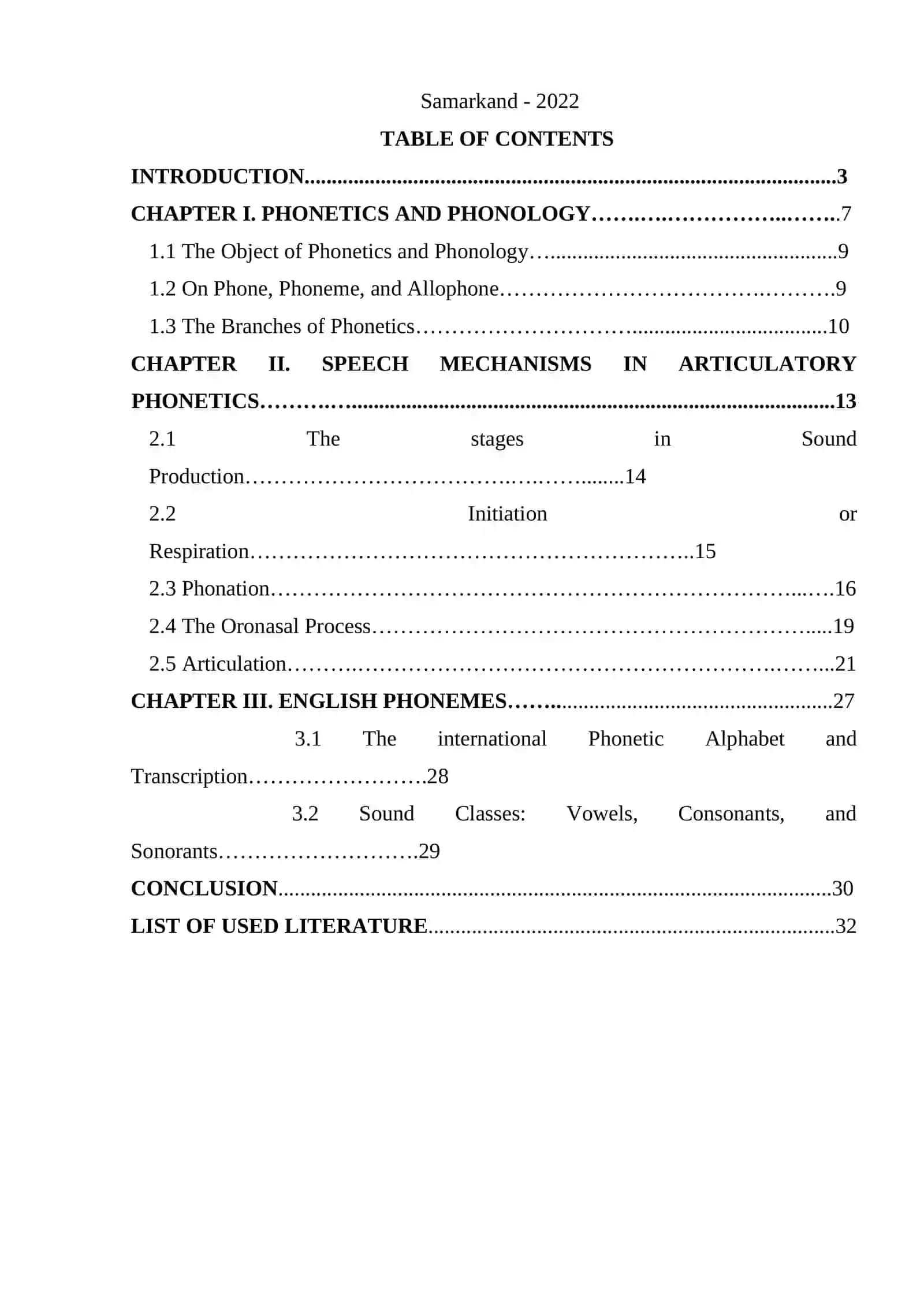 DESCRIPTIVE PHONETICS OF ENGLISH LANGUAGE 2